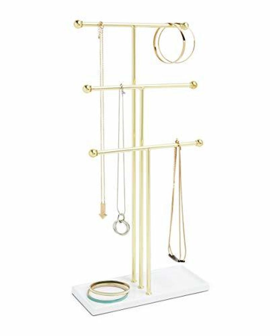 Social Umbra Colgador de Joyas Trigem Blaco/latón