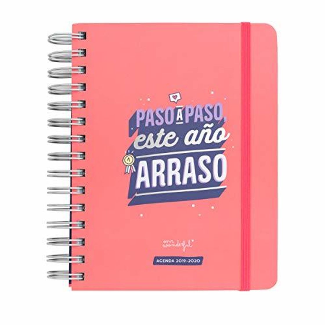 Social Mr. Wonderful 2019/20 Diario - Agenda Rotu "Paso a Paso este Año