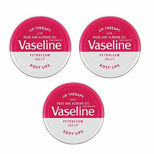 Belleza Vaseline Vaselina Bálsamo Labial 20g - Paquete de 3