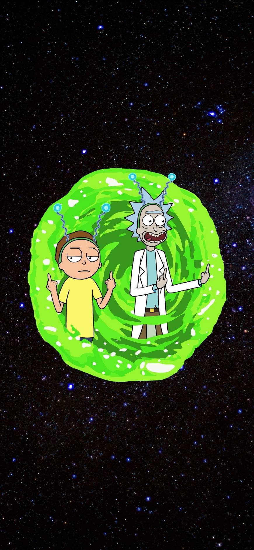 Moda Wallpaper Rick and Morty 