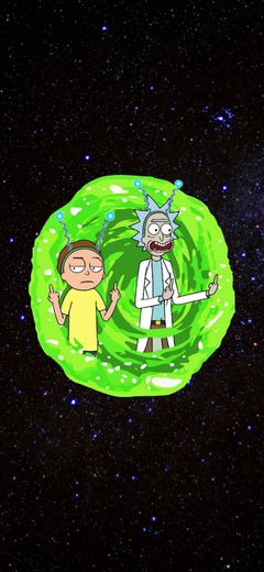 Wallpaper Rick and Morty 