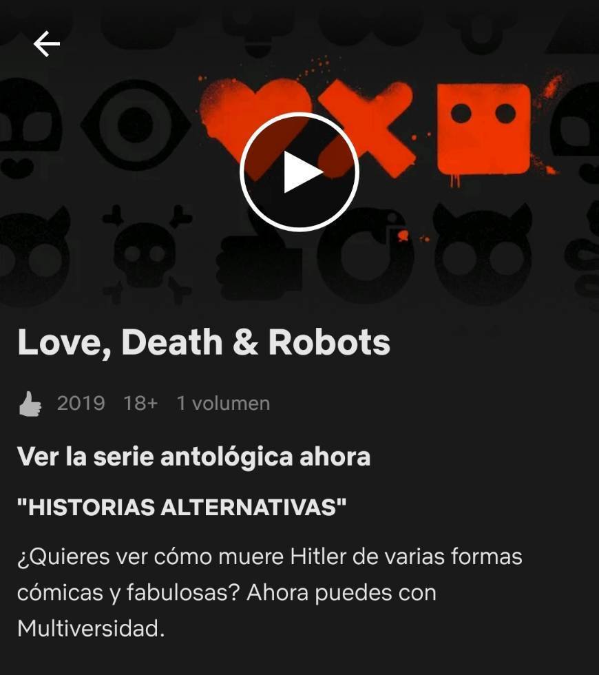 Serie Love Death and Robots