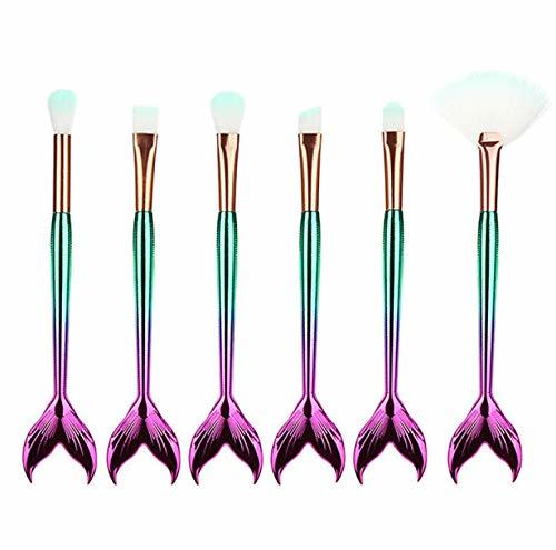 Producto JUJA Pincel de Maquillaje Sereia Makeyp Brushes Set Pinceles Maquillajes Profesionales Face