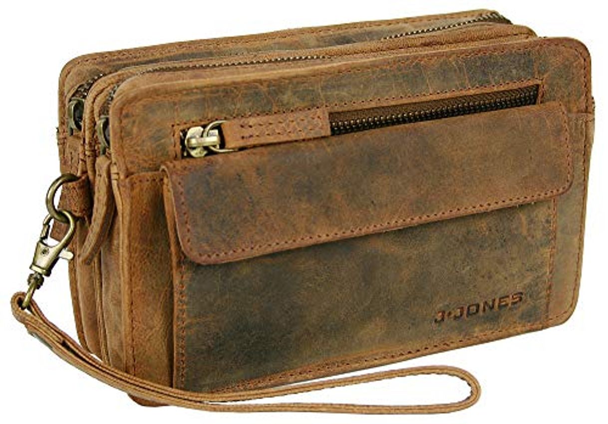 Place bolso de cuero bolso masculino " Harold´s " Vintage cuero con correa