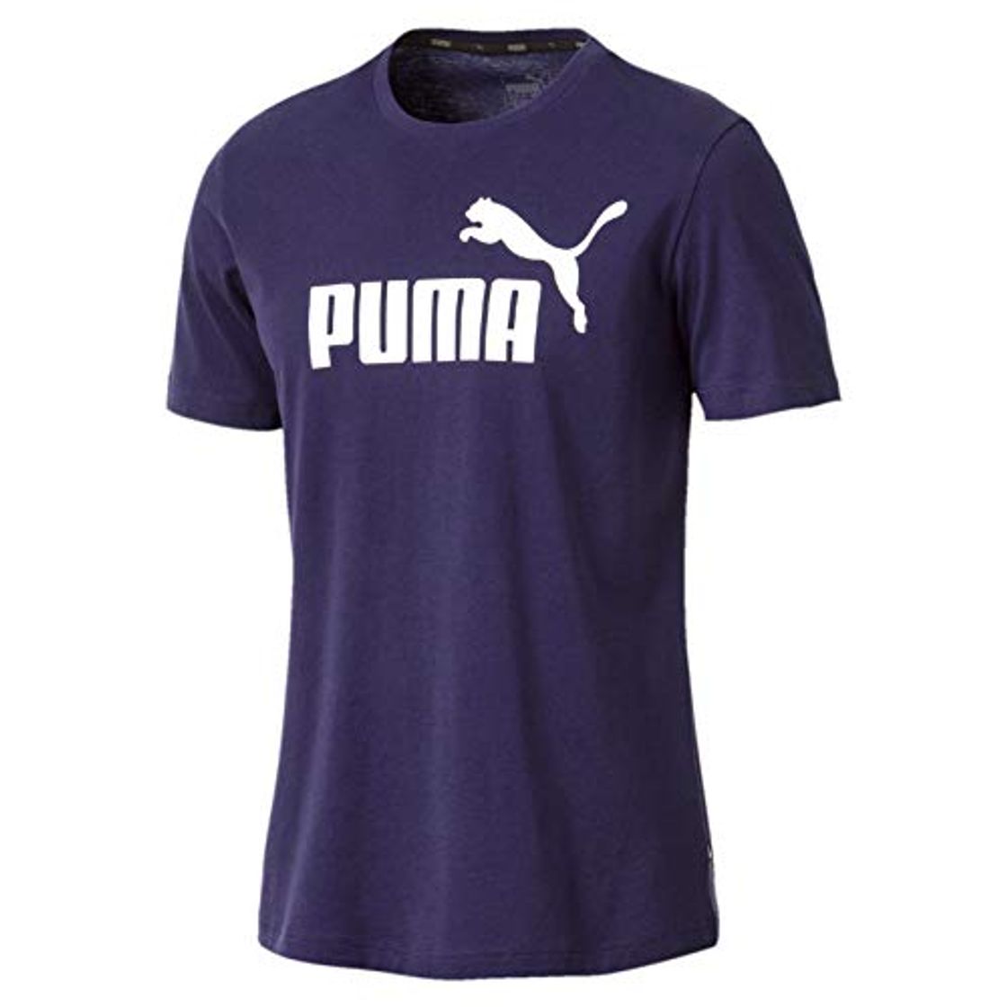 Social Puma Essentials LG T Camiseta de Manga Corta, Hombre, Azul