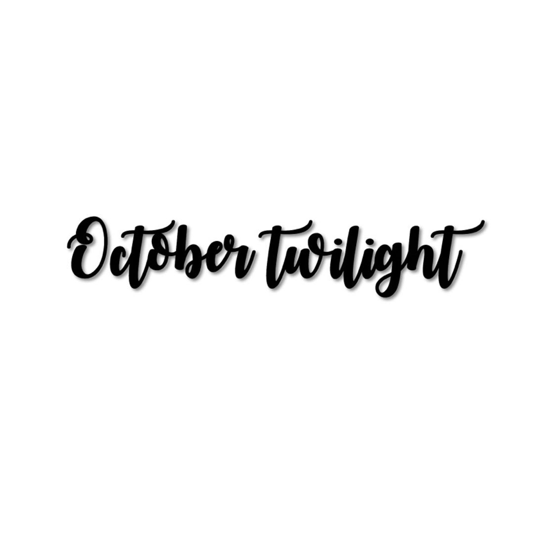 Fashion October Twilight Font