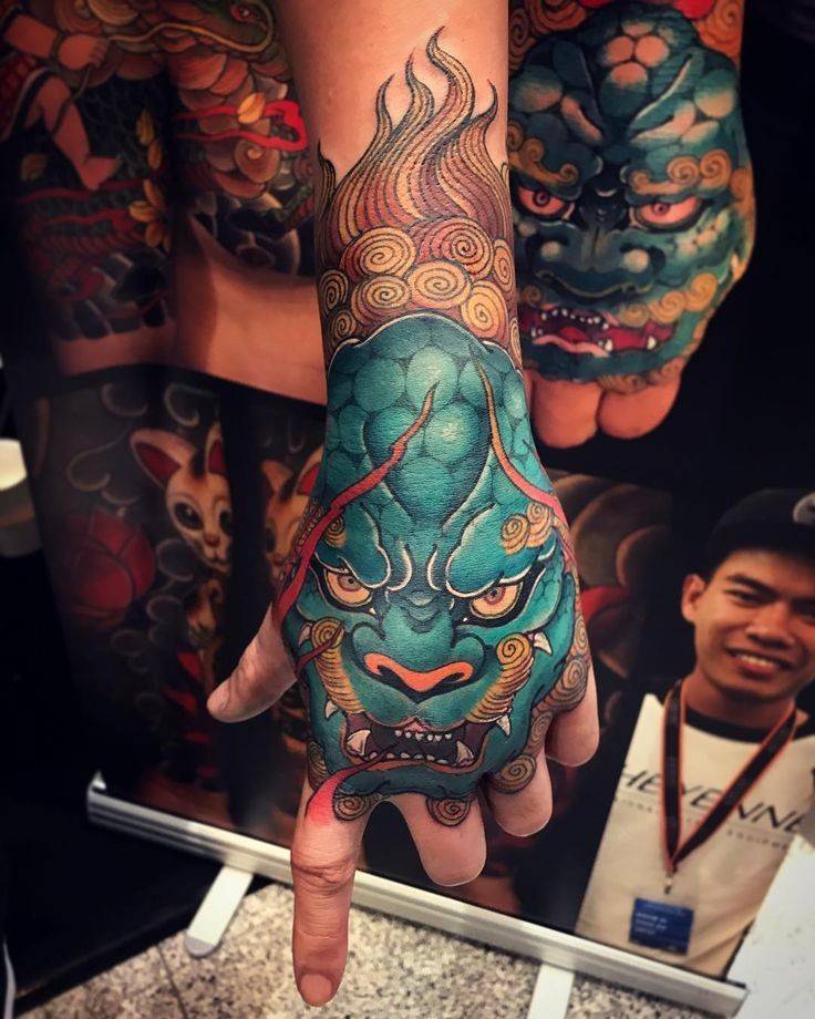 Moda Tatuagem de Dragão na Mão 🔥