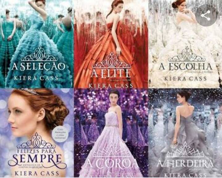 Book Coleção de livros A Seleção 😍 