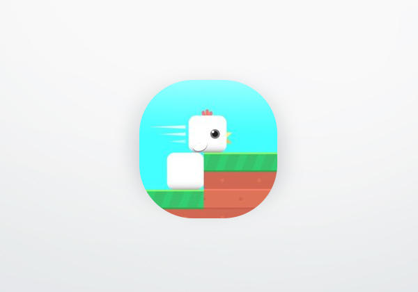Aplicación Square Bird.