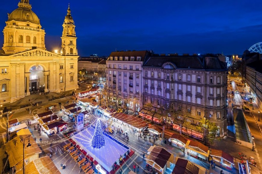 Lugar Fővám tér Christmas Market