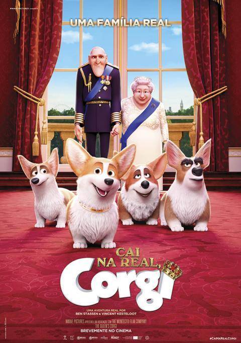 Película Corgi, las mascotas de la reina