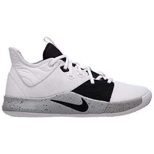 Nike Pg 3 AO2607-101 - Zapatillas para Hombre, Color Blanco y Negro,