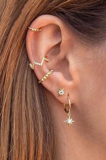 piercings na orelha 