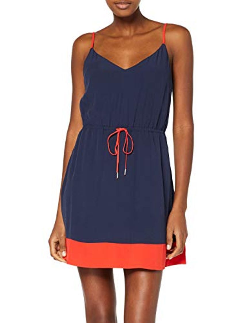 Moda Tommy Hilfiger TJW Essential Strap Dress Vestido, Azul