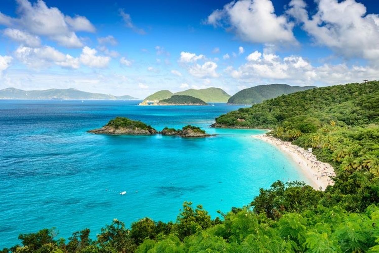 Lugar Trunk Bay, Ilhas Virgens