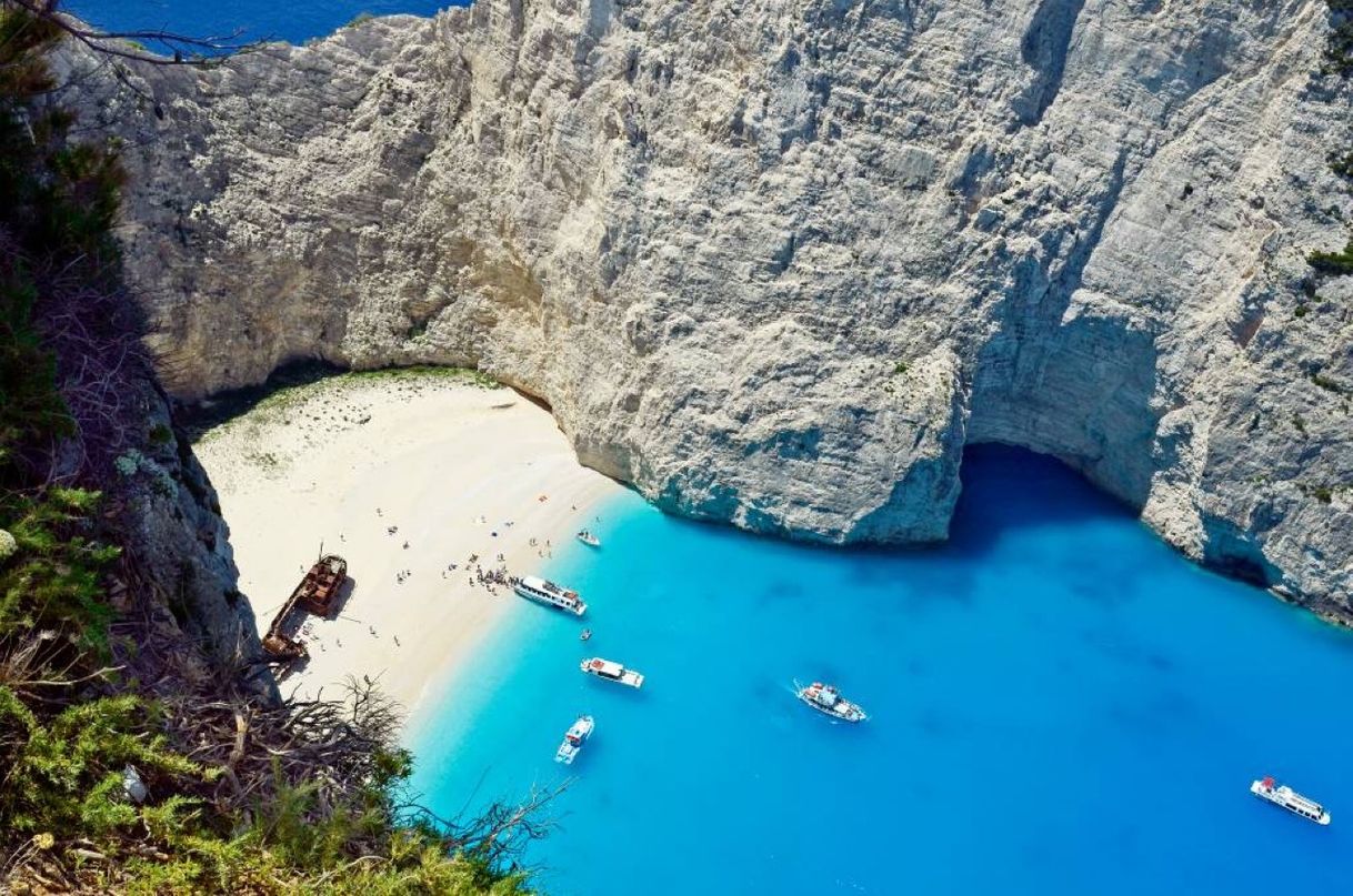 Lugares Navagio Beach, Grécia