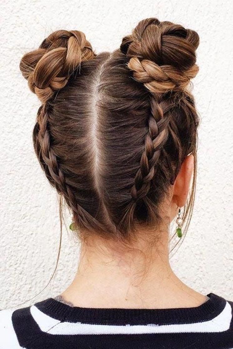 Fashion Penteado com trança 