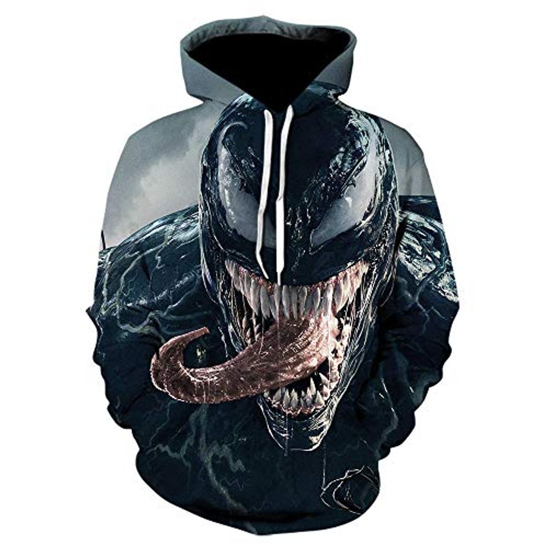 Moda Cosplay para Movie Venom Hoodies Deadpool Hombres Mujeres 3D Anime Sudadera con