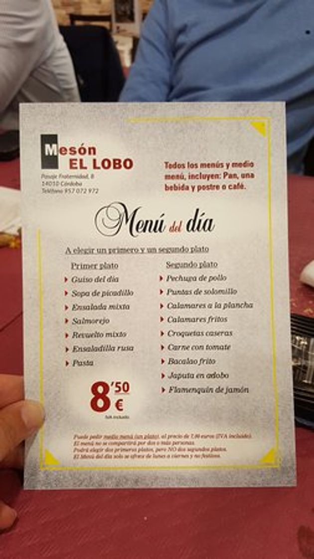 Restaurants Mesón el Lobo