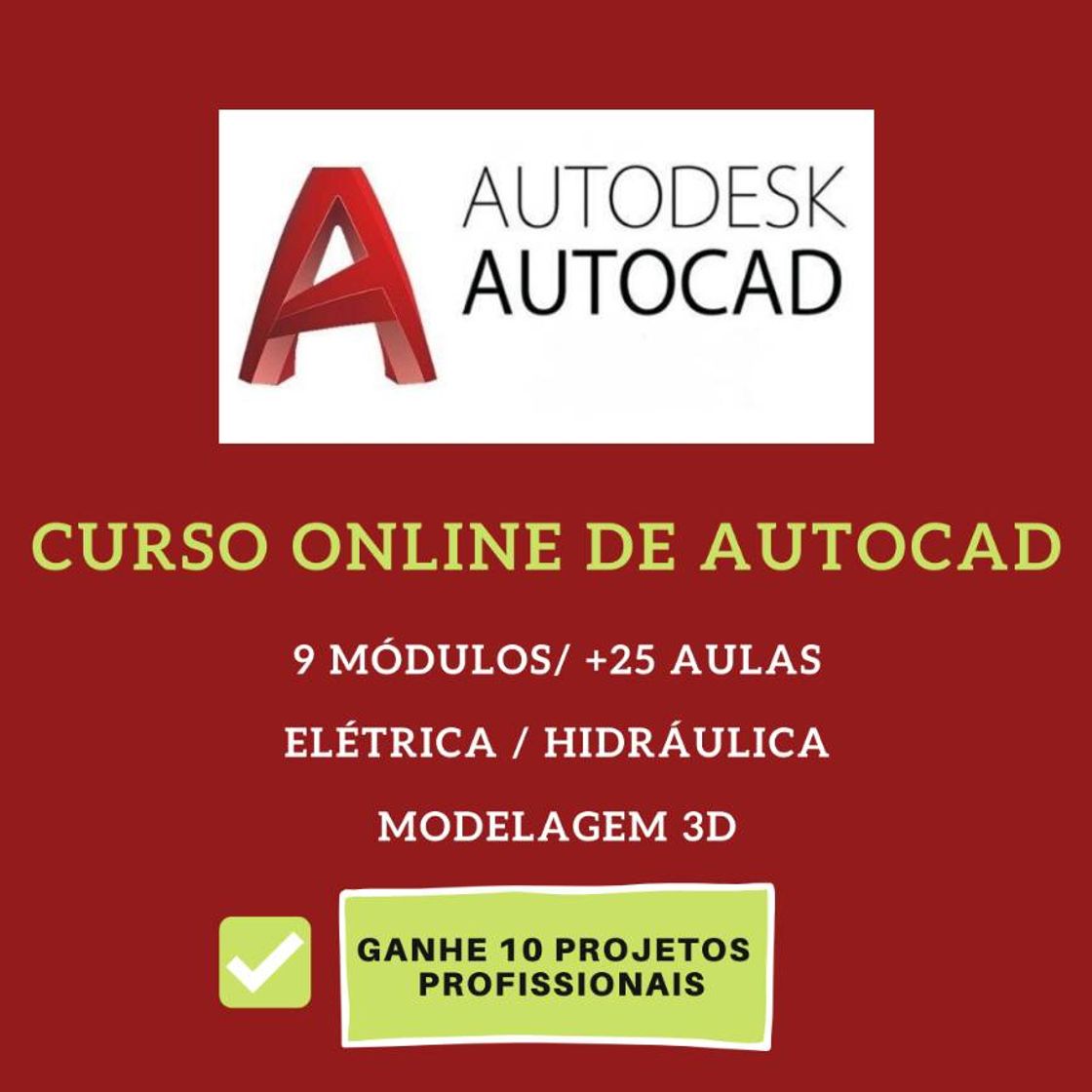 Moda Curso AutoCad On Line 