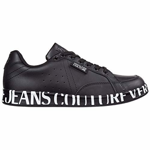 Lugares Versace Jeans Couture Sneakers, Zapatillas de Gimnasia para Hombre, Negro