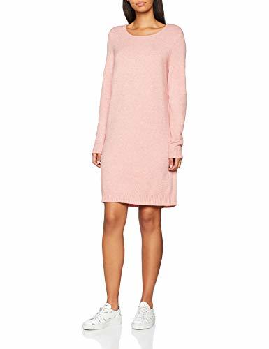 Productos VILA CLOTHES Viril L/s Knit Dress-fav, Vestido Mujer, Rosa