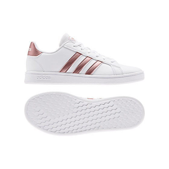 Social adidas Grand Court K, Zapatillas de Tenis Unisex Niños, Multicolor