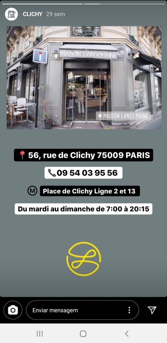 Place MAISON LANDEMAINE CLICHY