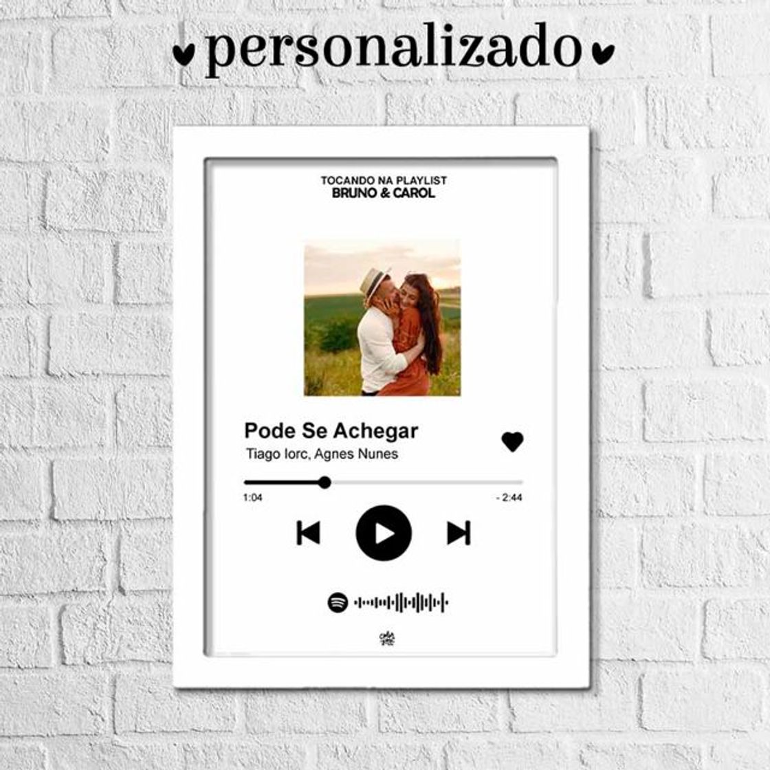 Product Quadro Spotify Personalizado