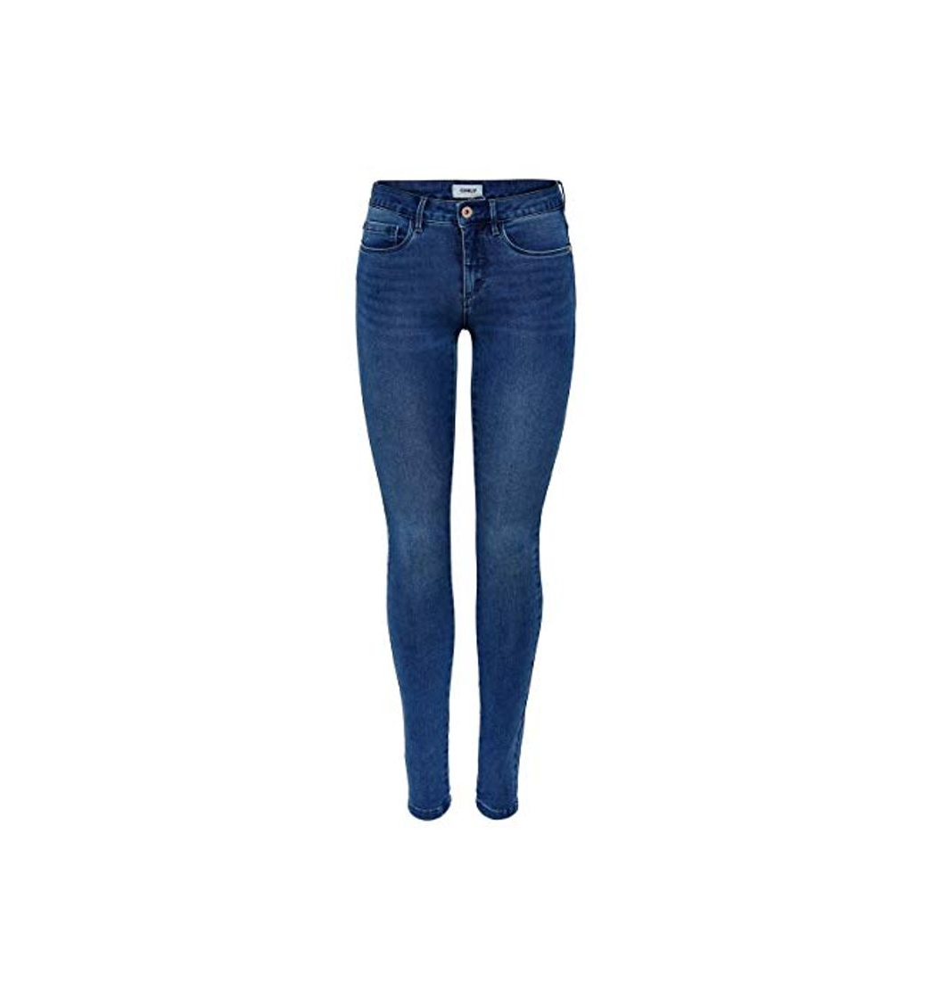 Social Only onlROYAL REG SKINNY JEANS PIM504 NOOS - Vaqueros Mujer, Azul