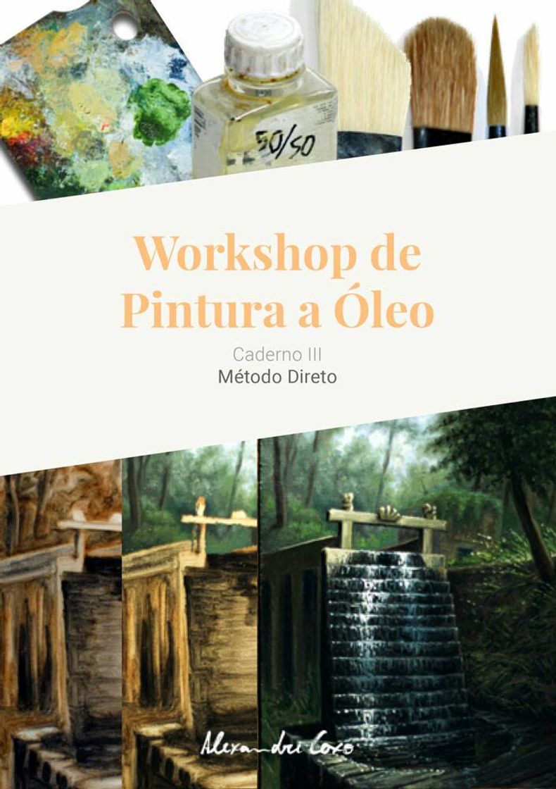 Book Método Direto - Workshop de pintura a óleo - Caderno III