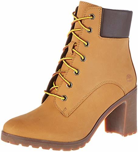 Social Timberland Allington 6-Inch Lace Up, Botas para Mujer, Amarillo