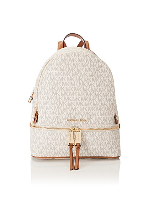 Social Michael Kors - Rhea Zip, Mochilas Mujer, Blanco