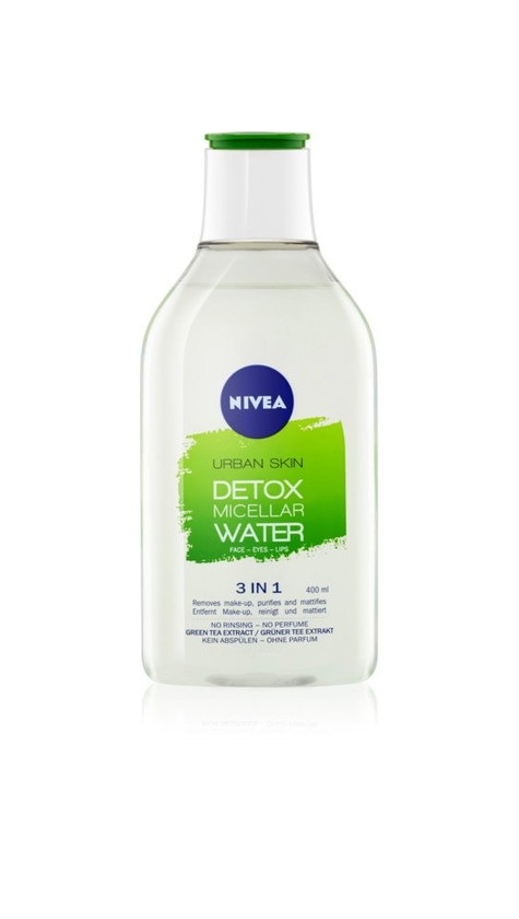 Social Nivea urban skin detox água micelar