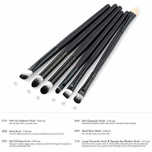 Social SHUIZAI Eye Shadow Brush Pinceles de Maquillaje Herramientas Eye Make Up Brush