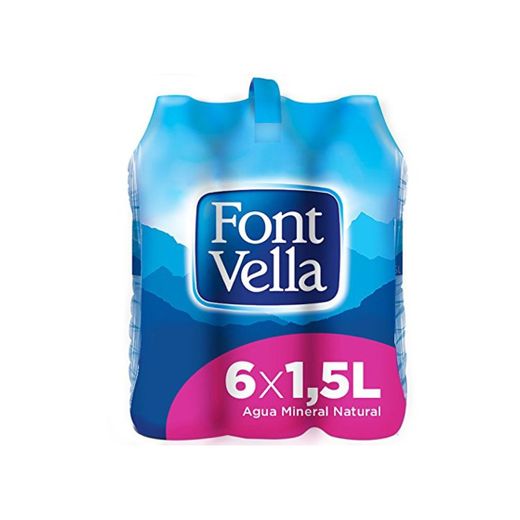 Font Vella Agua Mineral Natural - Pack 6 x 1