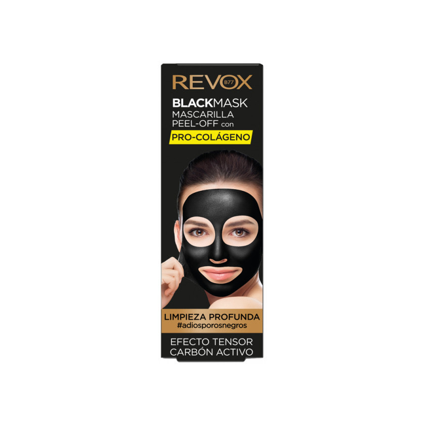 Producto Blackmask pro-colágeno Revox