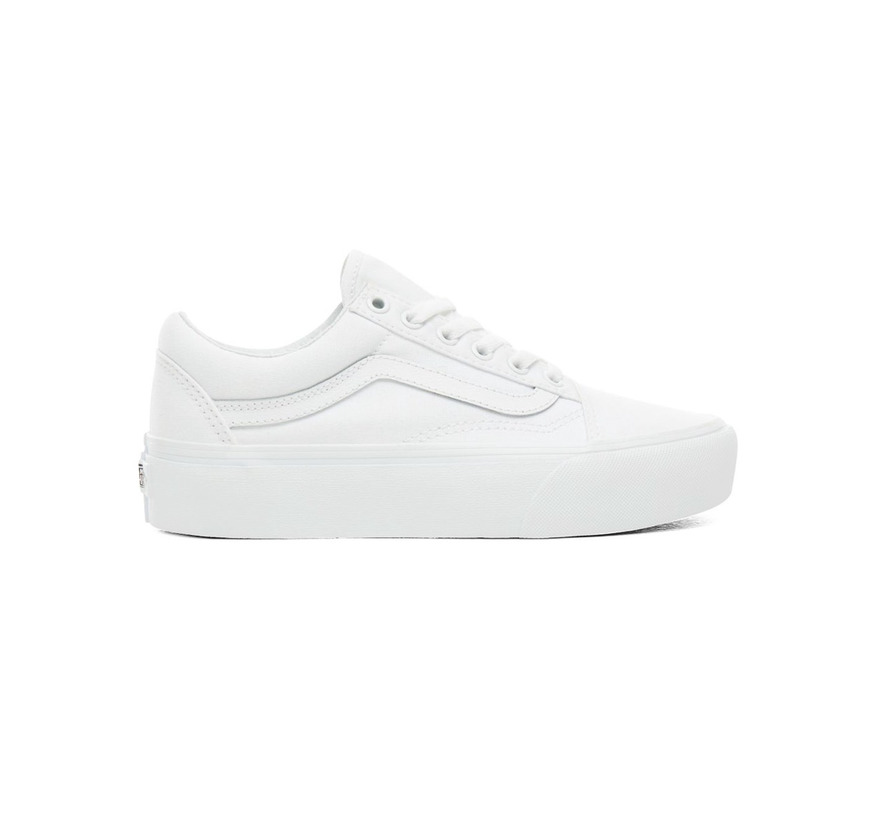 Social vans old skool all white