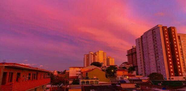 Moda Céu rosa💗