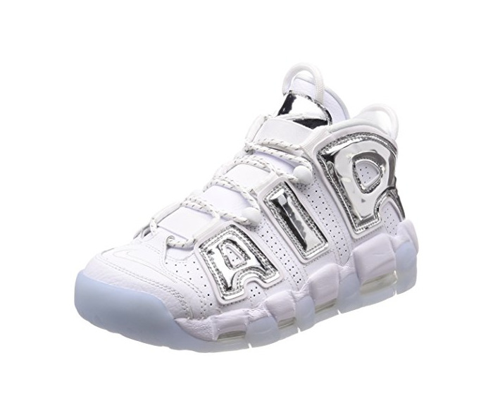 Product Nike Air More Uptempo, Zapatos de Baloncesto para Mujer, Blanco