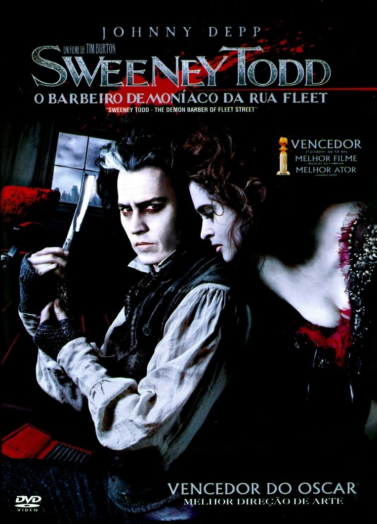 Película Sweeney Todd: O Terrível Barbeiro de Fleet Street 