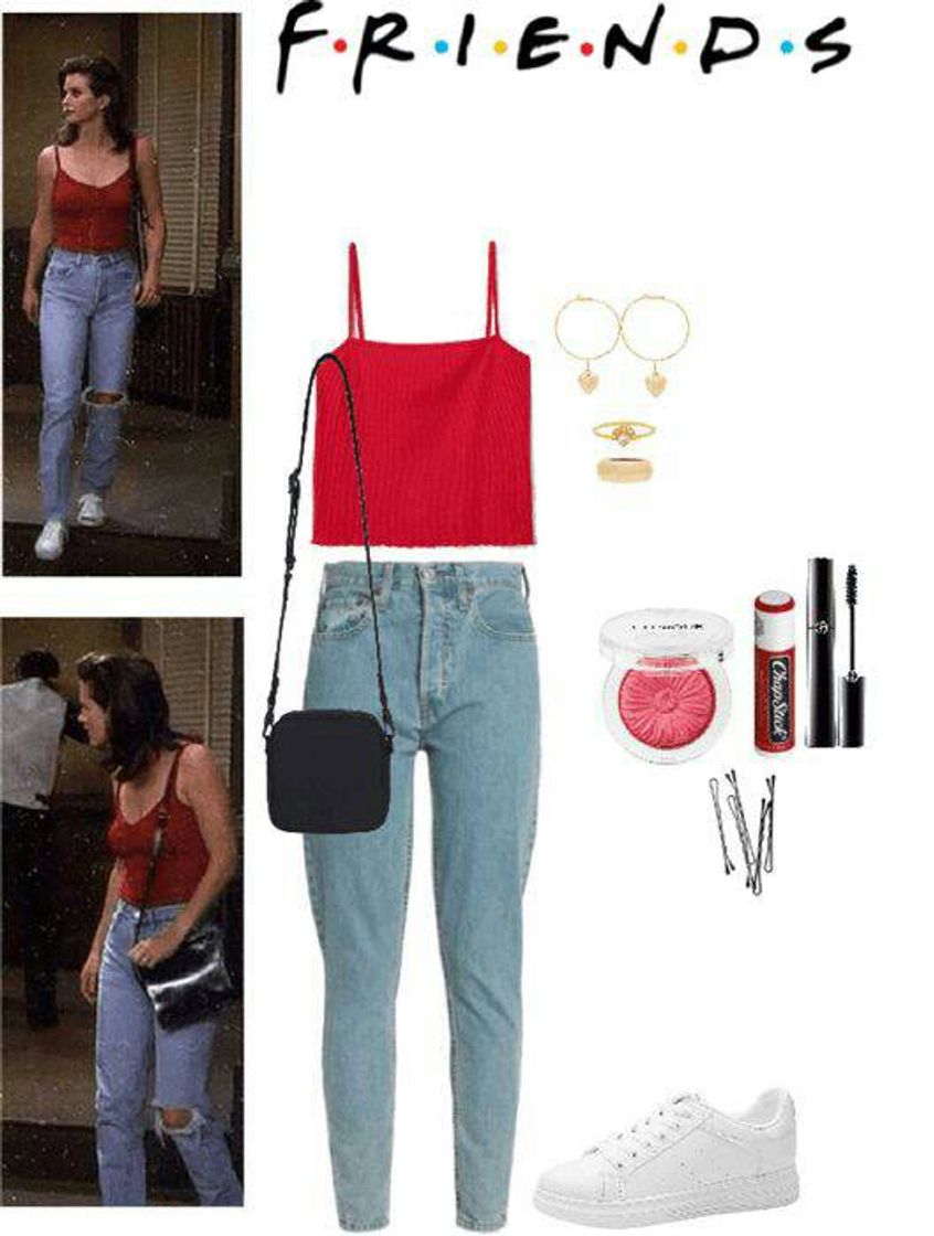 Moda Look Monica geller friends