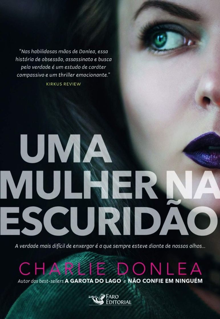 Book Livro: Uma mulher na escuridão