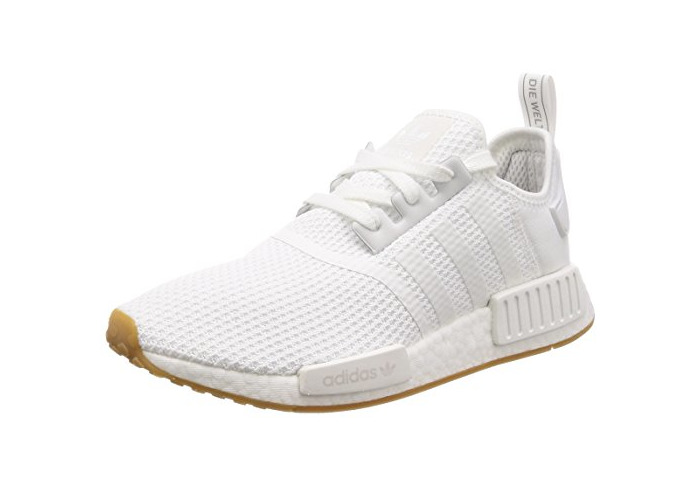 Social adidas NMD_r1, Zapatillas de Gimnasia para Hombre, Blanco