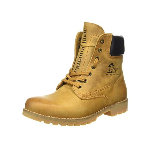 Panama Jack Panama 03 Igloo, Botines para Hombre, Amarillo