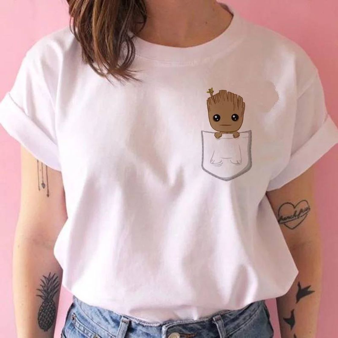 Fashion Camiseta casual Groot! 