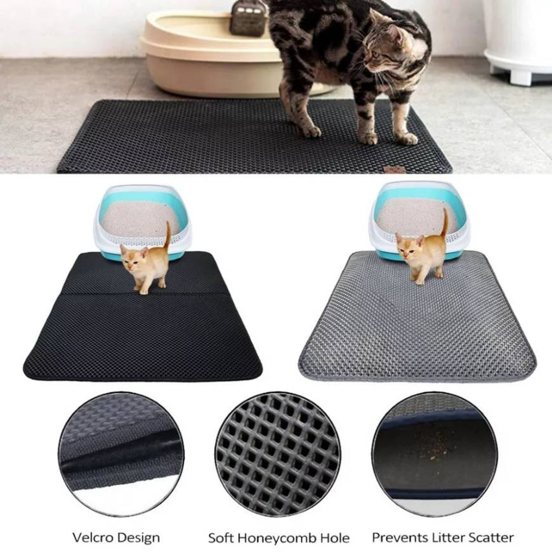 Social Estera acumulador de arena para gatos 