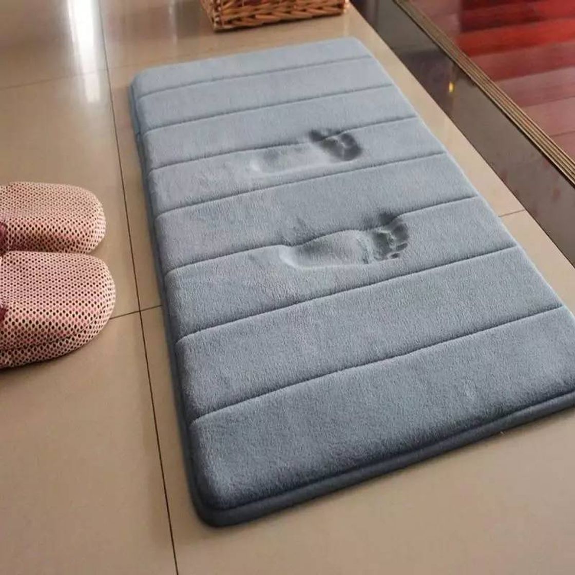 Social Alfombra de baño con efecto memoria. 