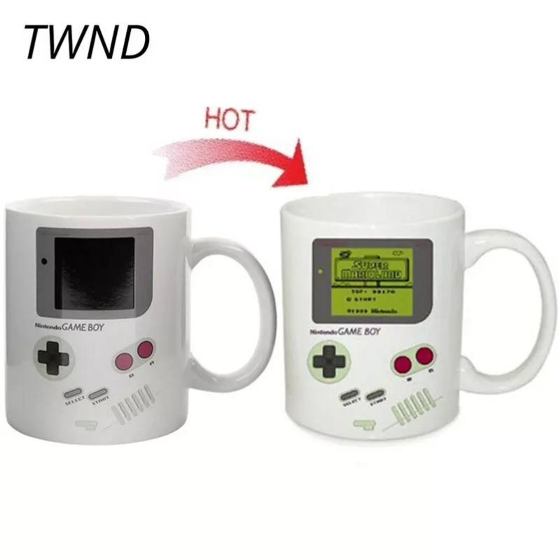 Moda Taza Gameboy que funciona con calor. 