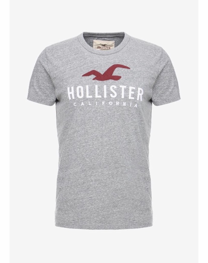 Fashion Camiseta hollister gris 